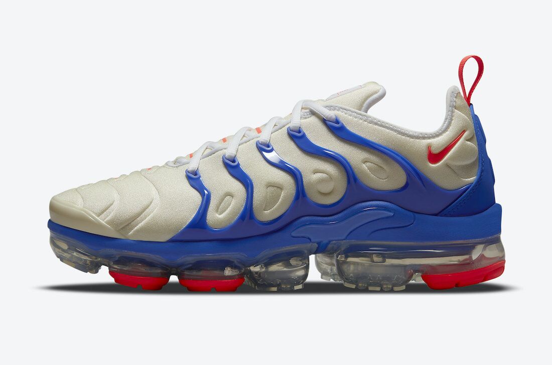 2021 Women Nike Air VaporMax Plus Grey Blue Red